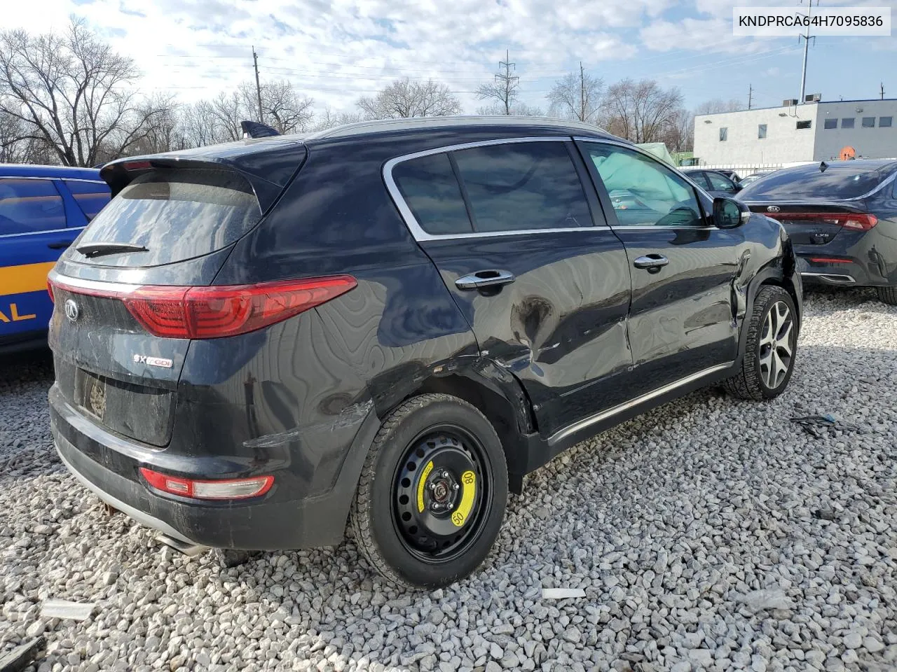 2017 Kia Sportage Sx VIN: KNDPRCA64H7095836 Lot: 41477124