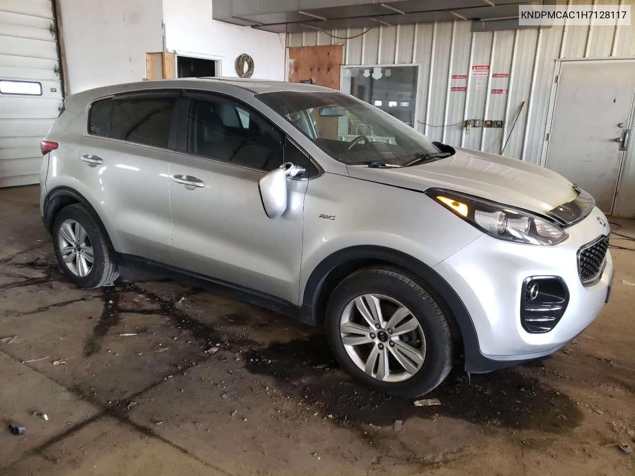 KNDPMCAC1H7128117 2017 Kia Sportage Lx