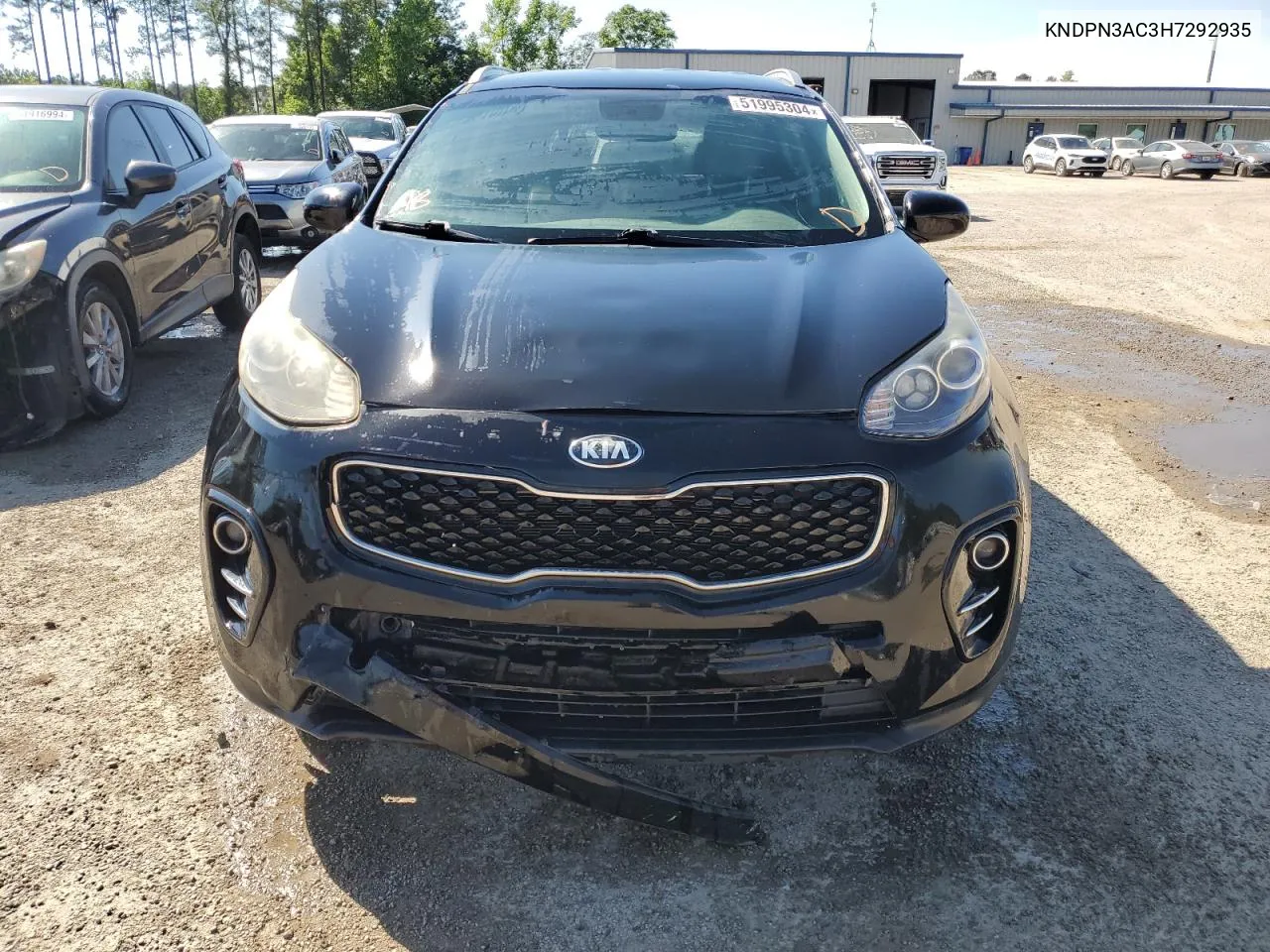 2017 Kia Sportage Ex VIN: KNDPN3AC3H7292935 Lot: 51995304