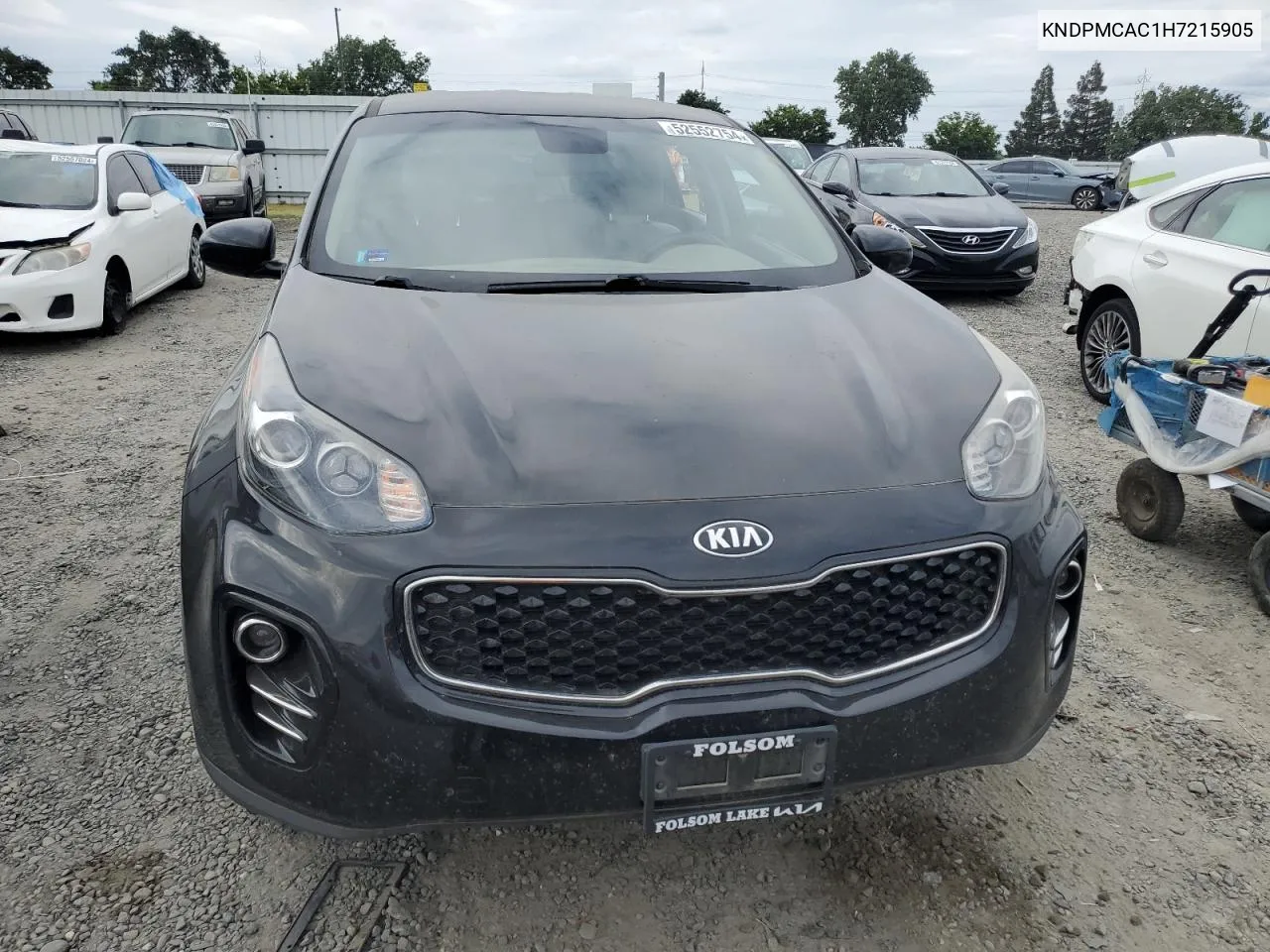 KNDPMCAC1H7215905 2017 Kia Sportage Lx