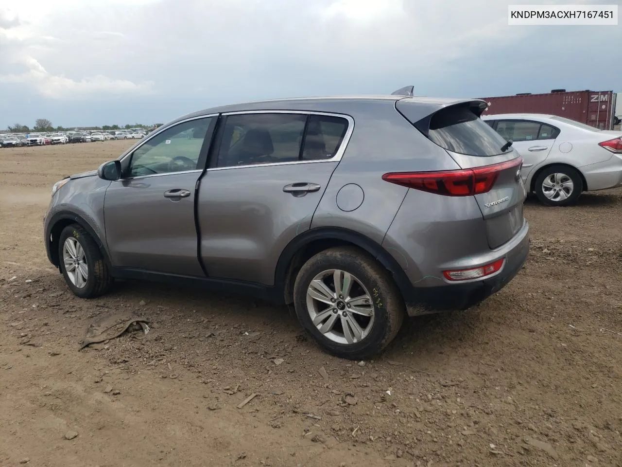 KNDPM3ACXH7167451 2017 Kia Sportage Lx