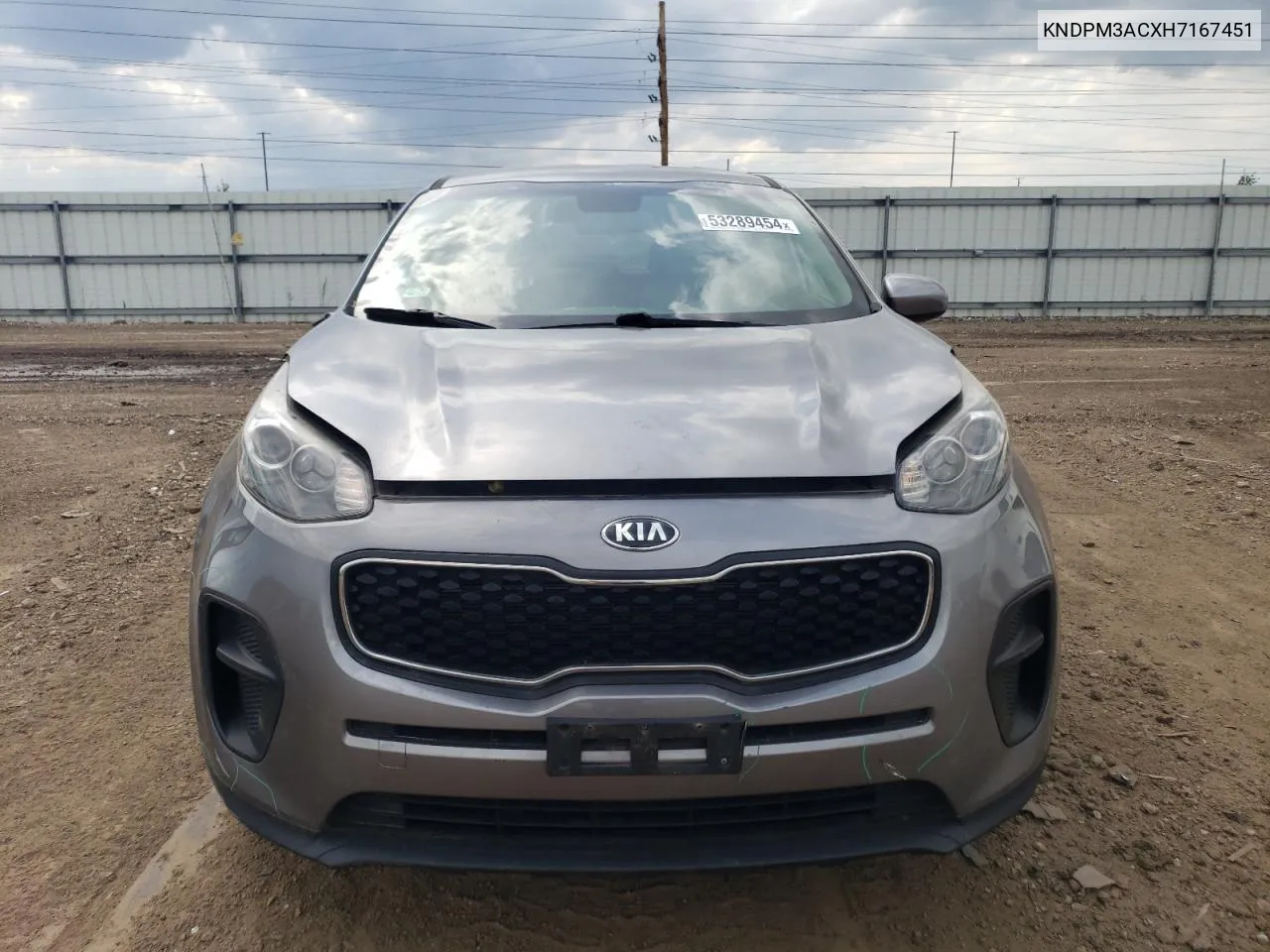 KNDPM3ACXH7167451 2017 Kia Sportage Lx