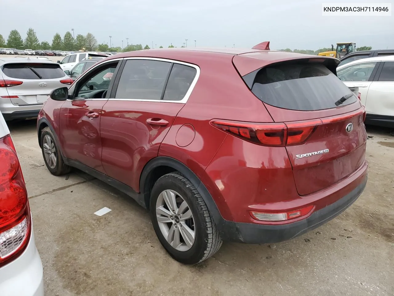 2017 Kia Sportage Lx VIN: KNDPM3AC3H7114946 Lot: 54172264