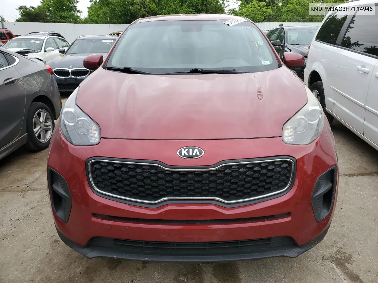 KNDPM3AC3H7114946 2017 Kia Sportage Lx