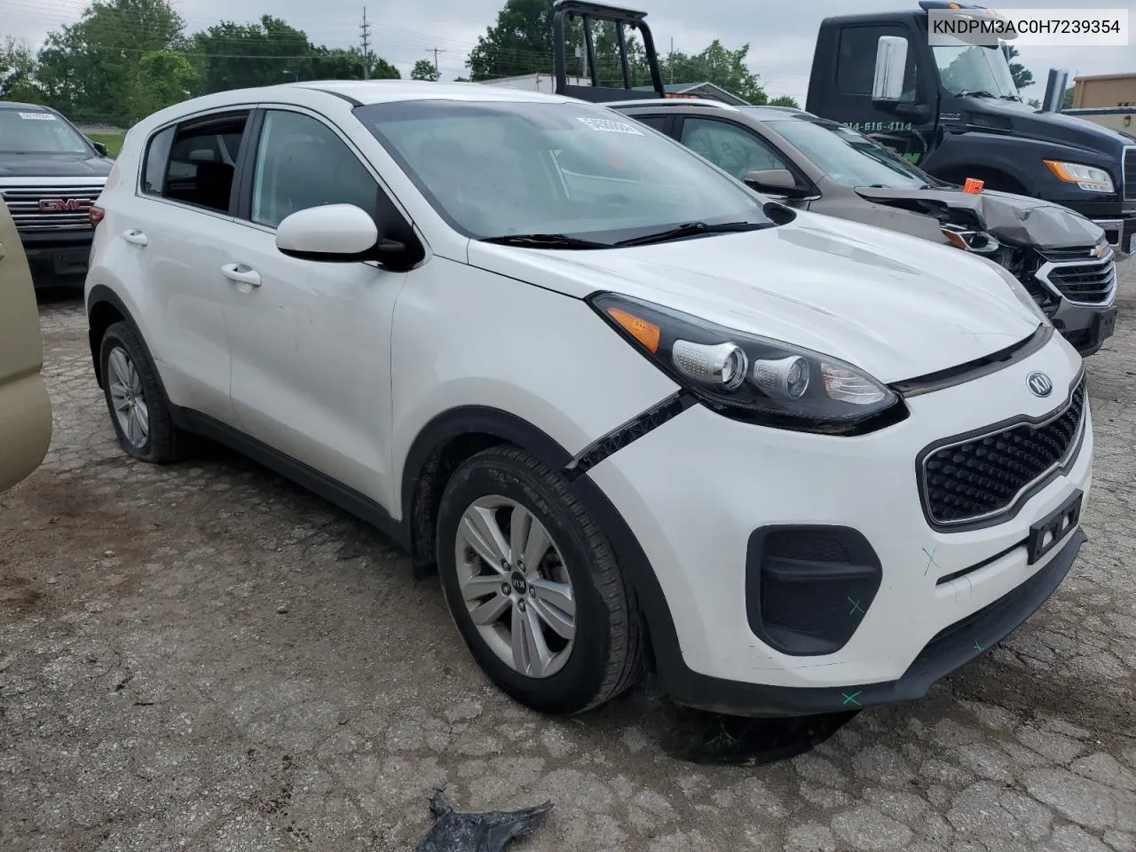 2017 Kia Sportage Lx VIN: KNDPM3AC0H7239354 Lot: 54588624