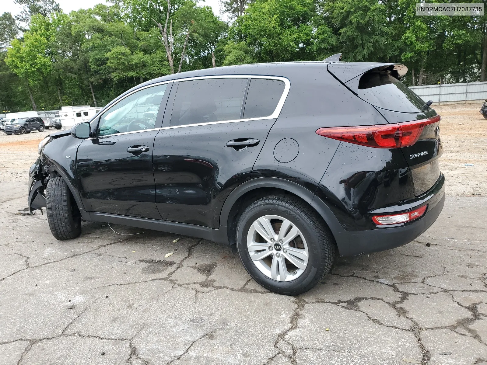 2017 Kia Sportage Lx VIN: KNDPMCAC7H7087735 Lot: 55473034