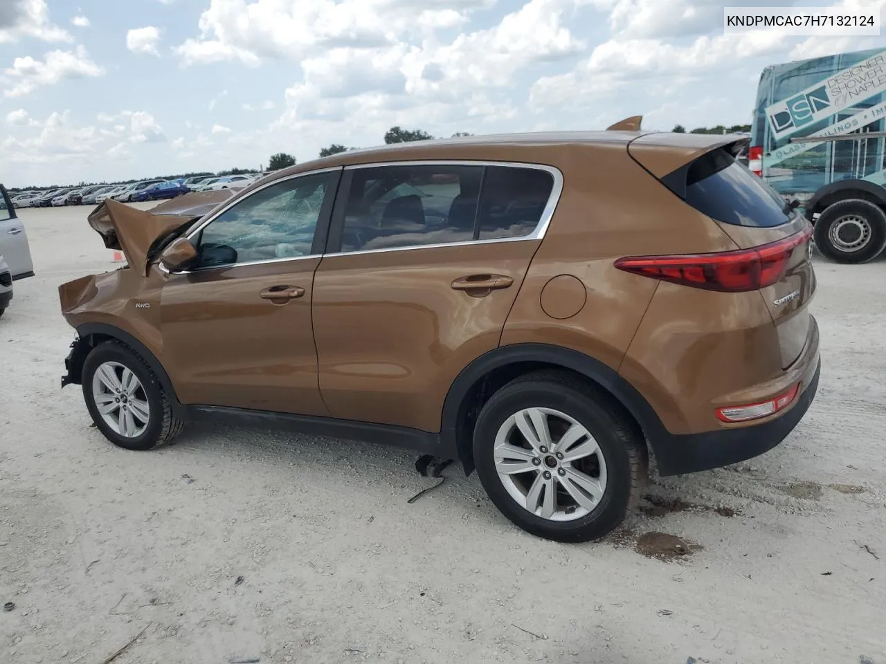 2017 Kia Sportage Lx VIN: KNDPMCAC7H7132124 Lot: 55612584