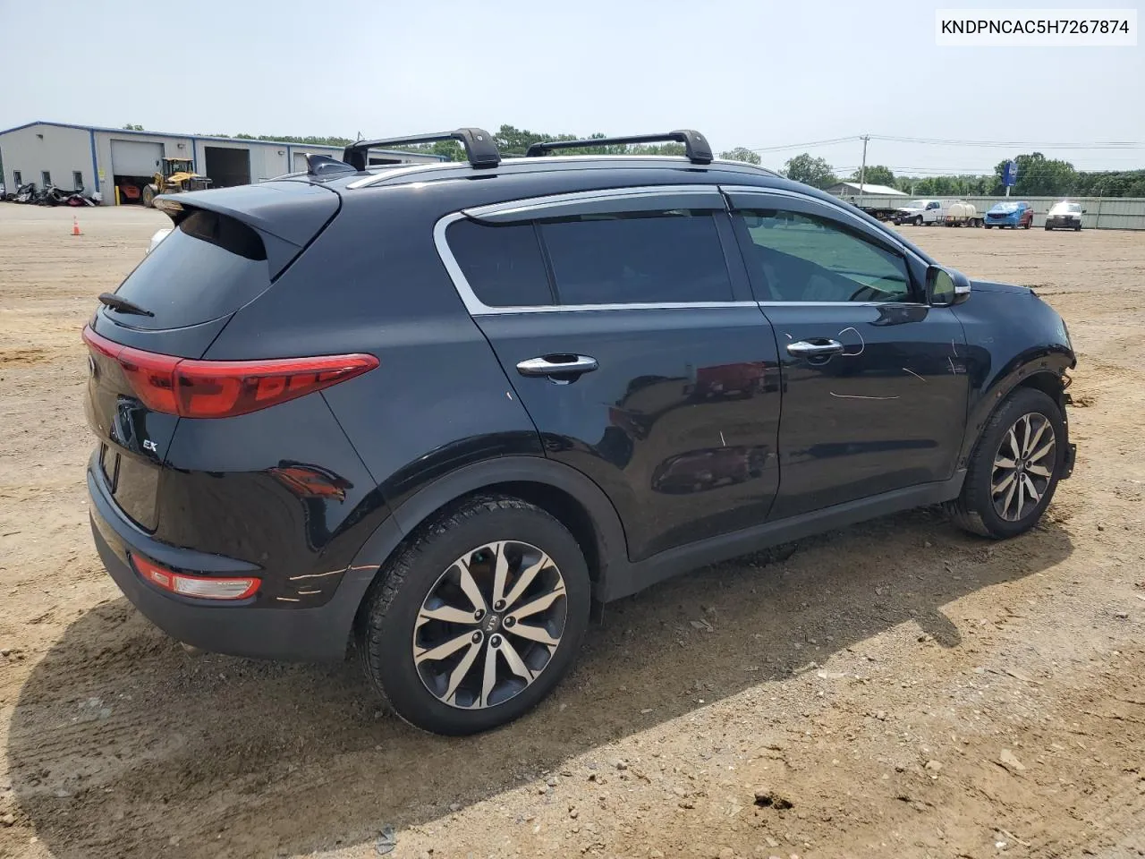 2017 Kia Sportage Ex VIN: KNDPNCAC5H7267874 Lot: 55632584