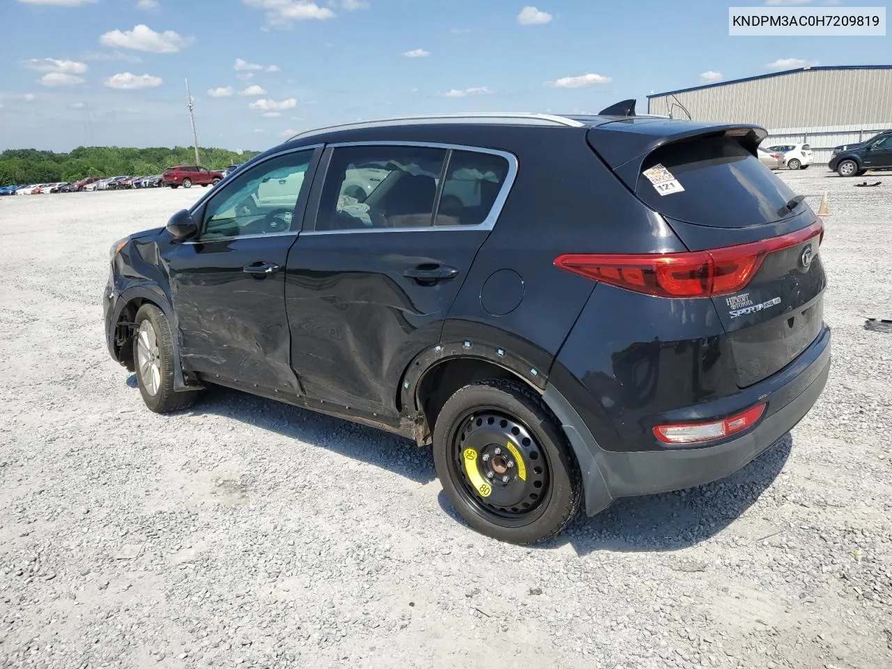 2017 Kia Sportage Lx VIN: KNDPM3AC0H7209819 Lot: 56145694