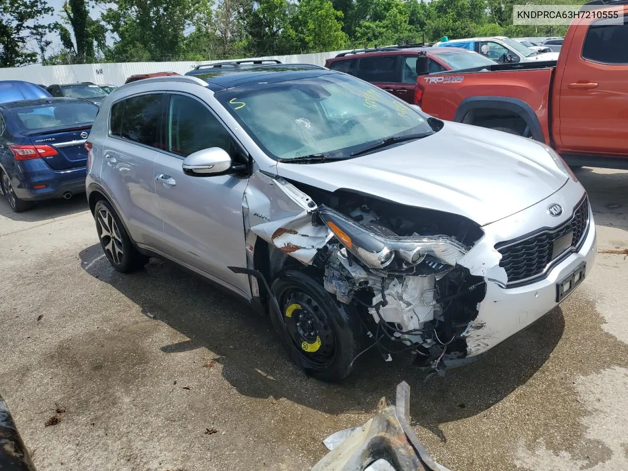 KNDPRCA63H7210555 2017 Kia Sportage Sx