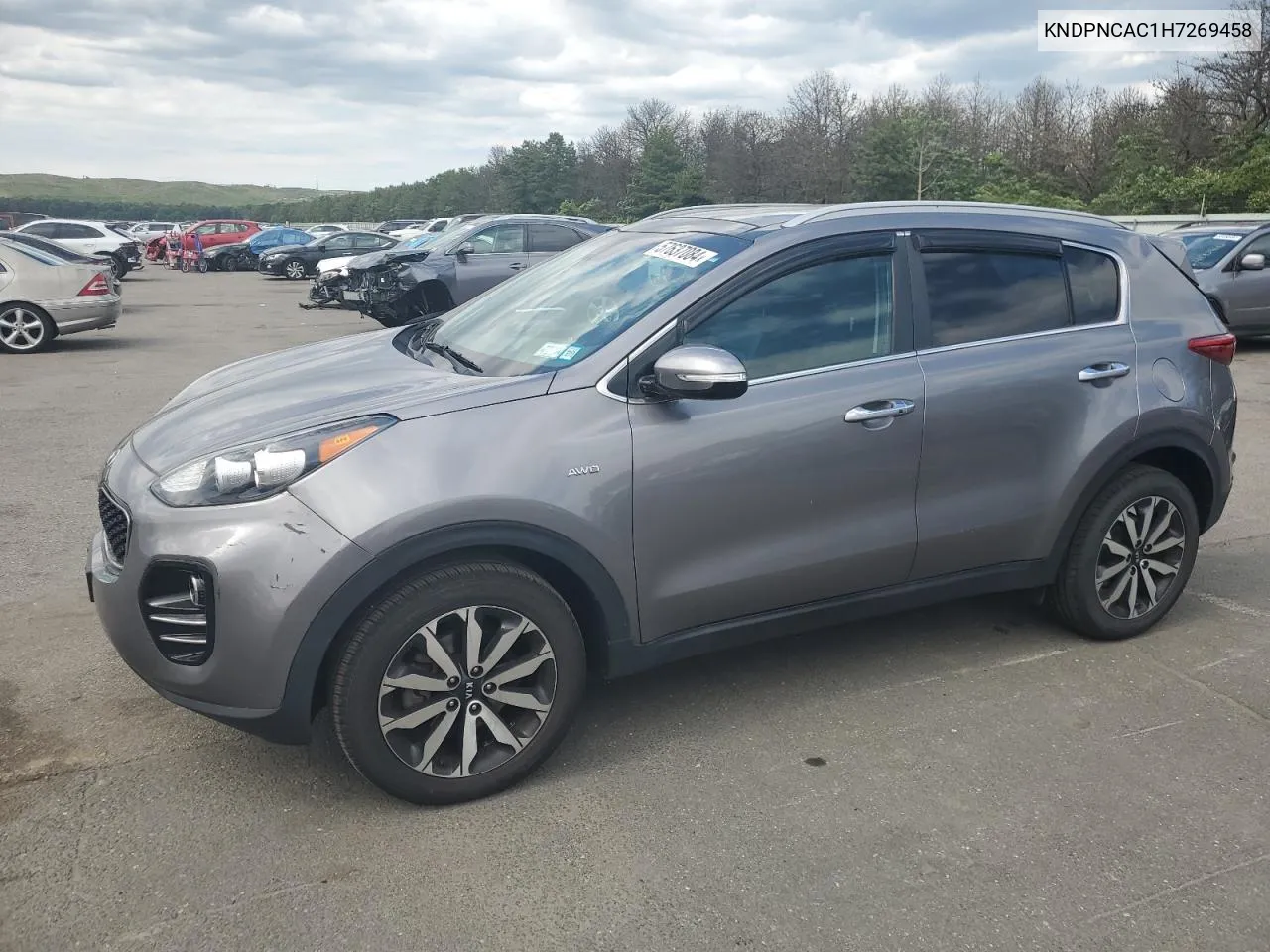 KNDPNCAC1H7269458 2017 Kia Sportage Ex