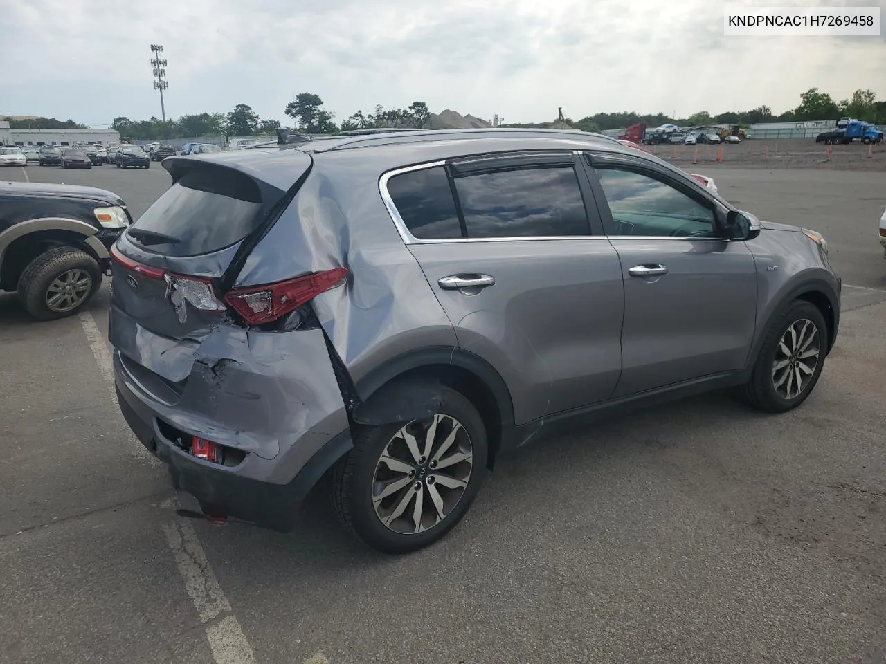 KNDPNCAC1H7269458 2017 Kia Sportage Ex