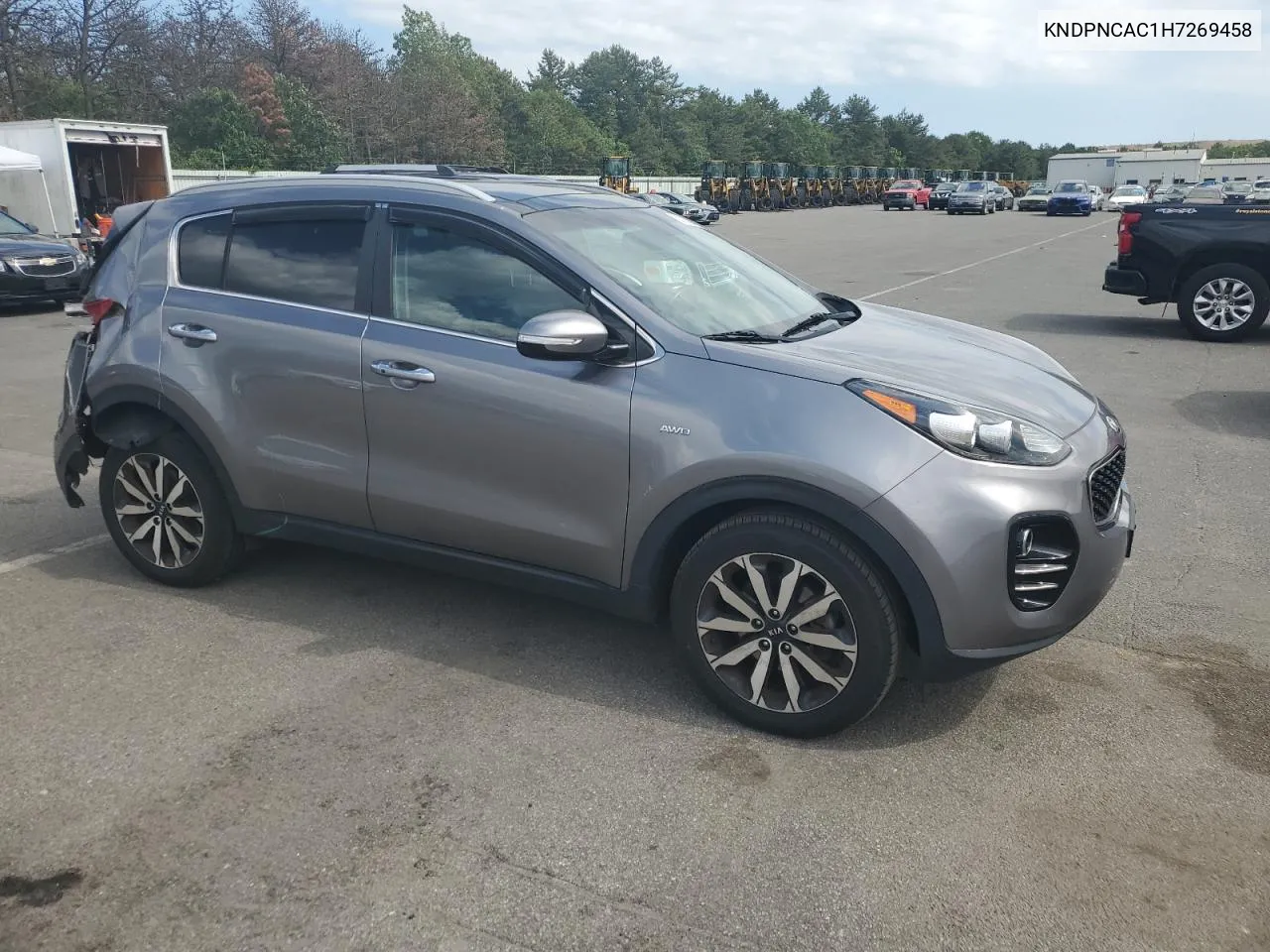 KNDPNCAC1H7269458 2017 Kia Sportage Ex