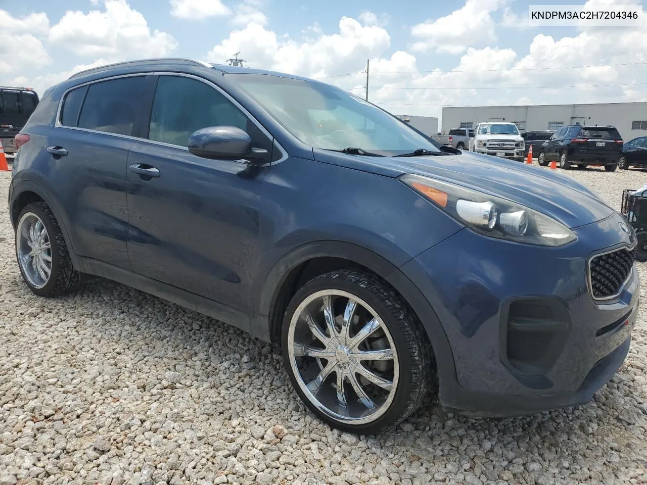 2017 Kia Sportage Lx VIN: KNDPM3AC2H7204346 Lot: 59099434