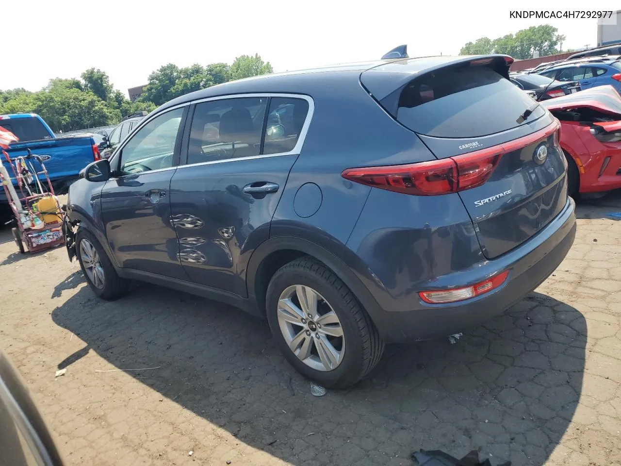 2017 Kia Sportage Lx VIN: KNDPMCAC4H7292977 Lot: 59184084