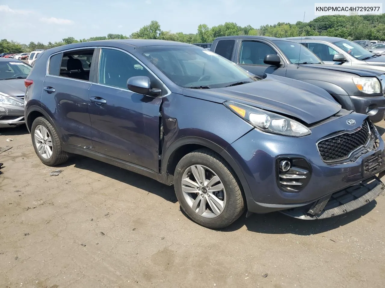 2017 Kia Sportage Lx VIN: KNDPMCAC4H7292977 Lot: 59184084