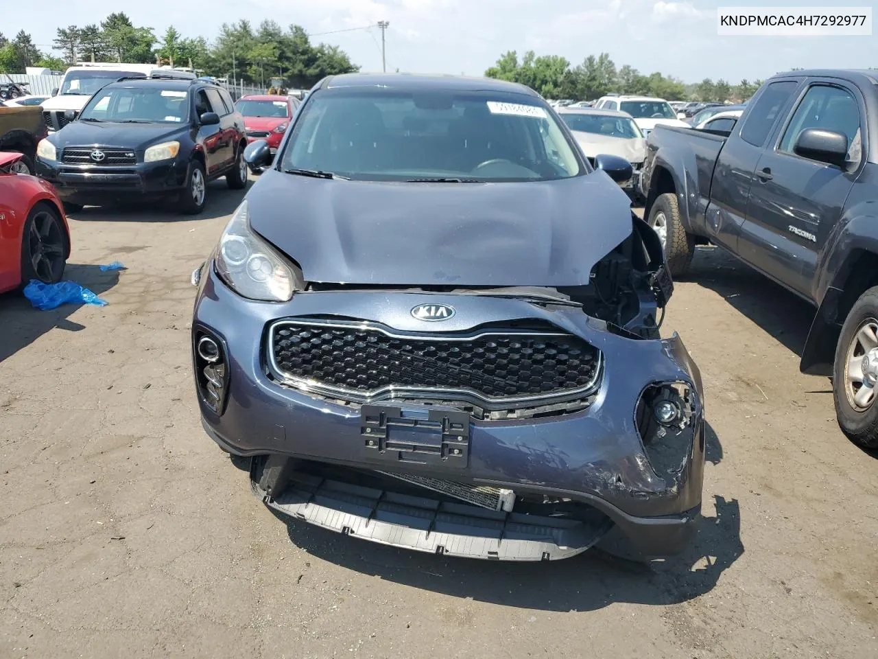 2017 Kia Sportage Lx VIN: KNDPMCAC4H7292977 Lot: 59184084