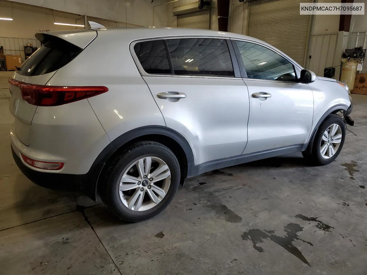 2017 Kia Sportage Lx VIN: KNDPMCAC7H7095687 Lot: 59711824