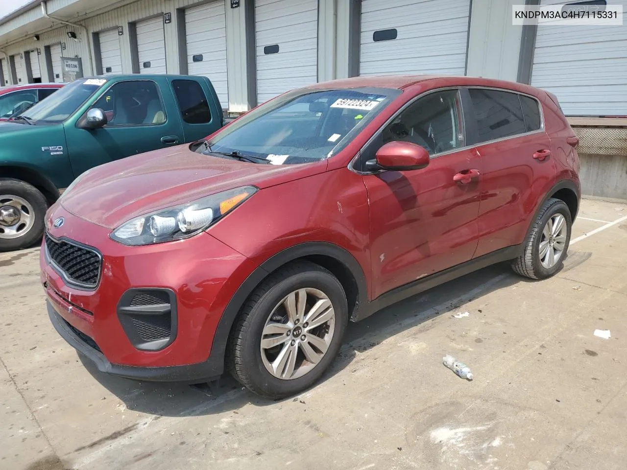 KNDPM3AC4H7115331 2017 Kia Sportage Lx