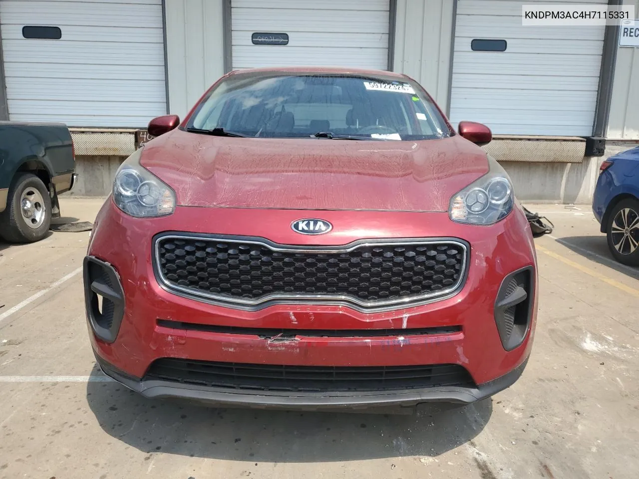 2017 Kia Sportage Lx VIN: KNDPM3AC4H7115331 Lot: 59722324