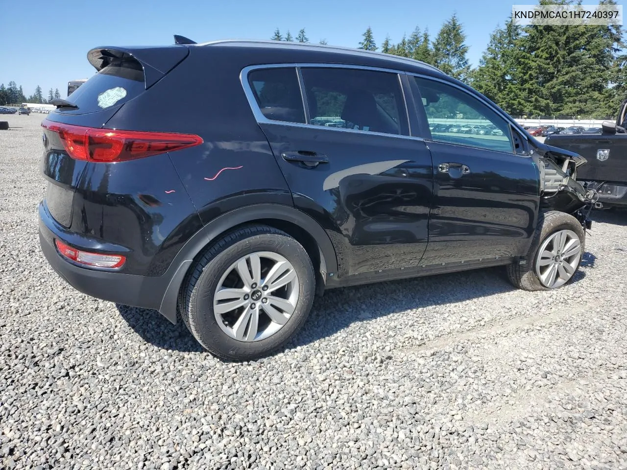 KNDPMCAC1H7240397 2017 Kia Sportage Lx