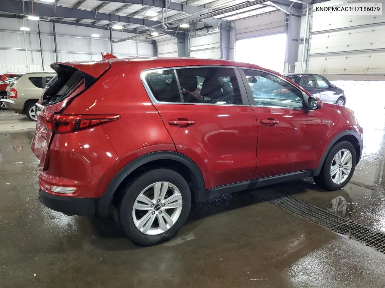 2017 Kia Sportage Lx VIN: KNDPMCAC1H7186079 Lot: 60871124