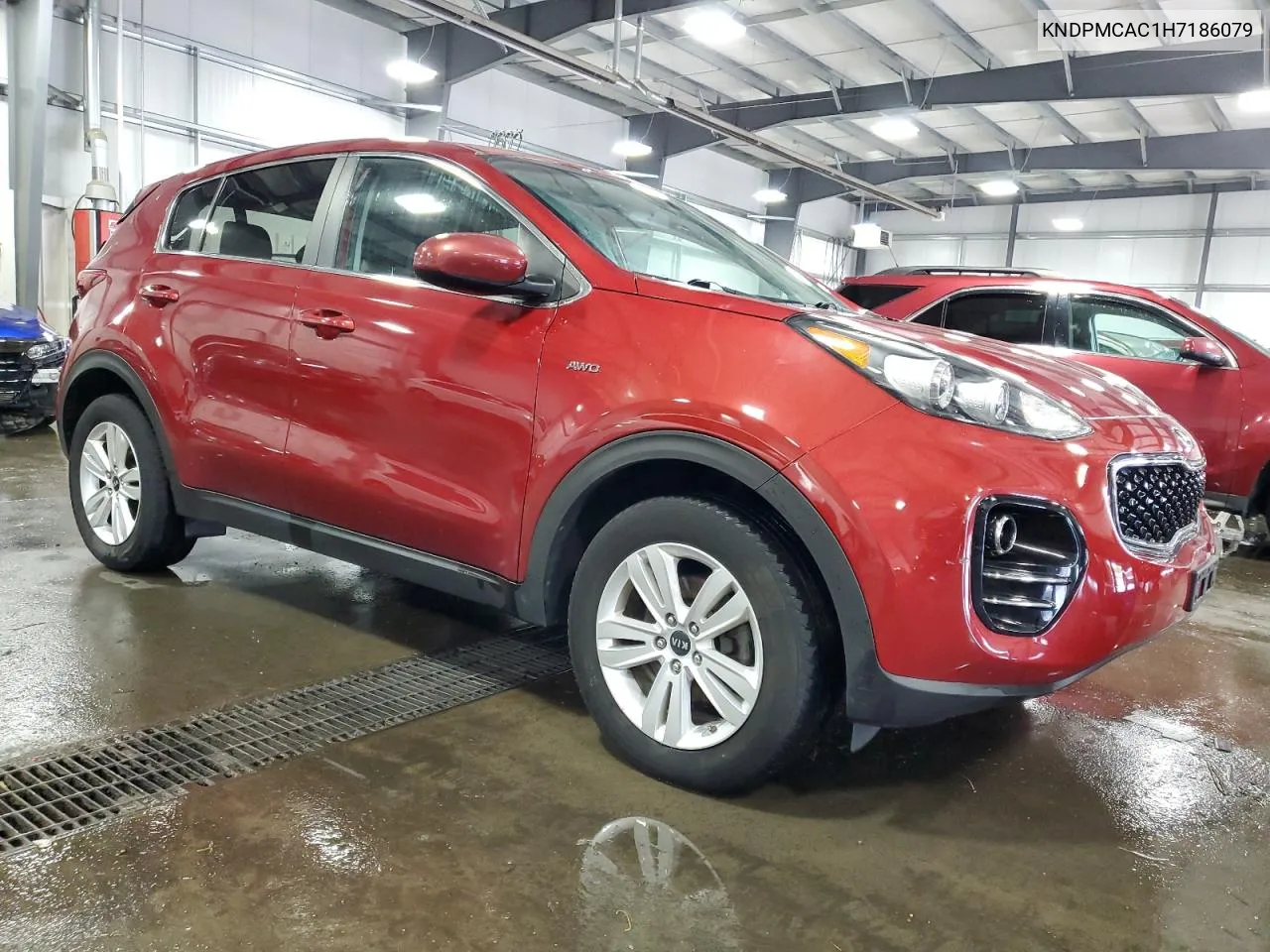 KNDPMCAC1H7186079 2017 Kia Sportage Lx