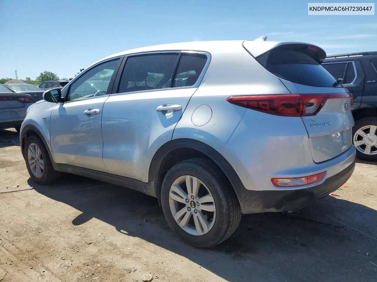 2017 Kia Sportage Lx VIN: KNDPMCAC6H7230447 Lot: 60999974