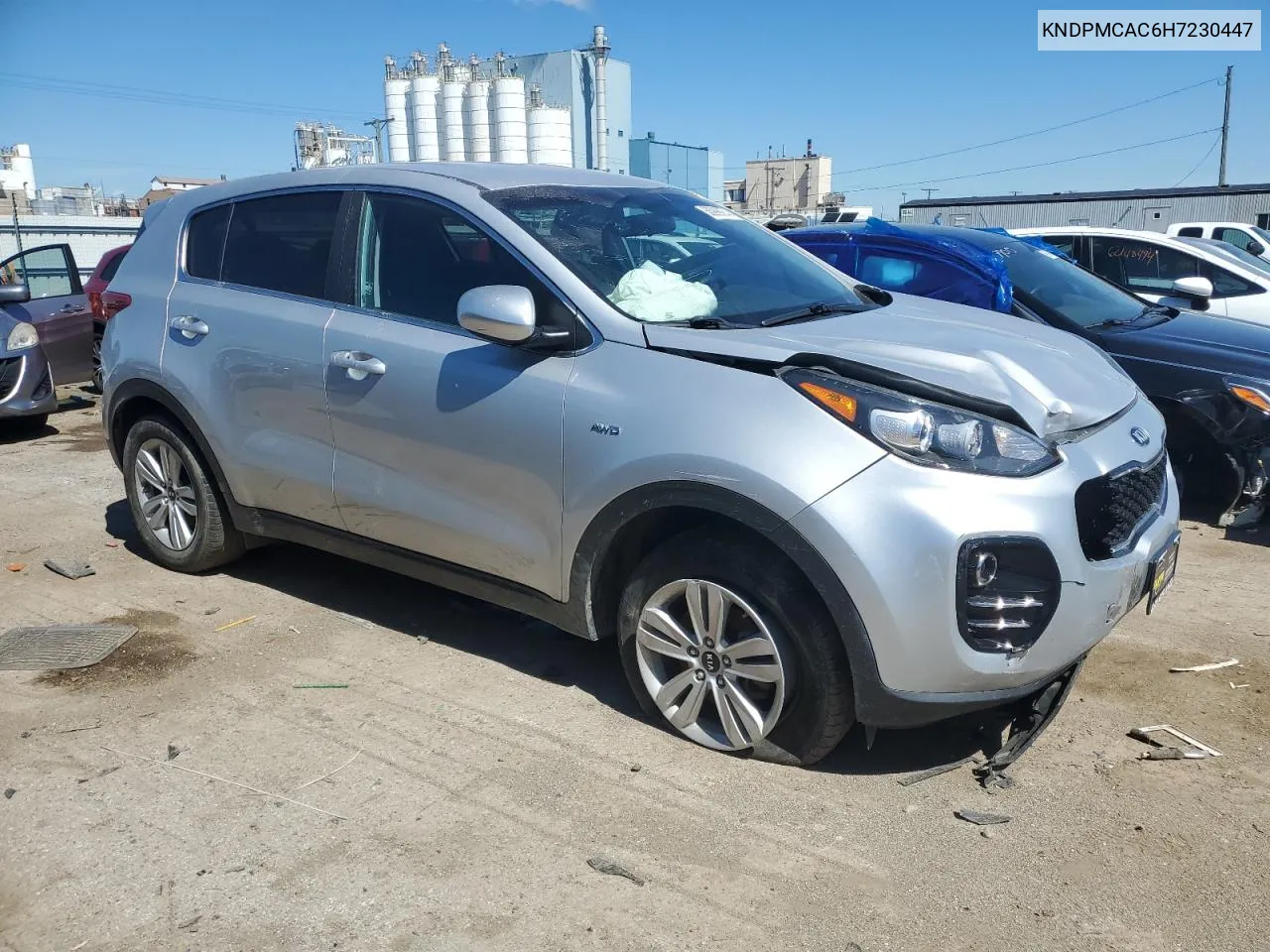 KNDPMCAC6H7230447 2017 Kia Sportage Lx