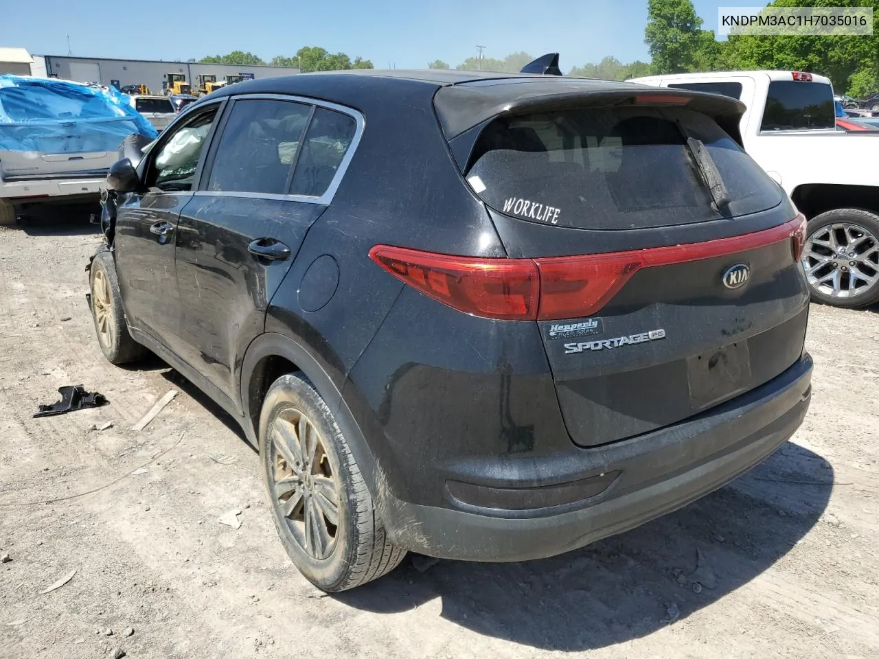 2017 Kia Sportage Lx VIN: KNDPM3AC1H7035016 Lot: 61104764