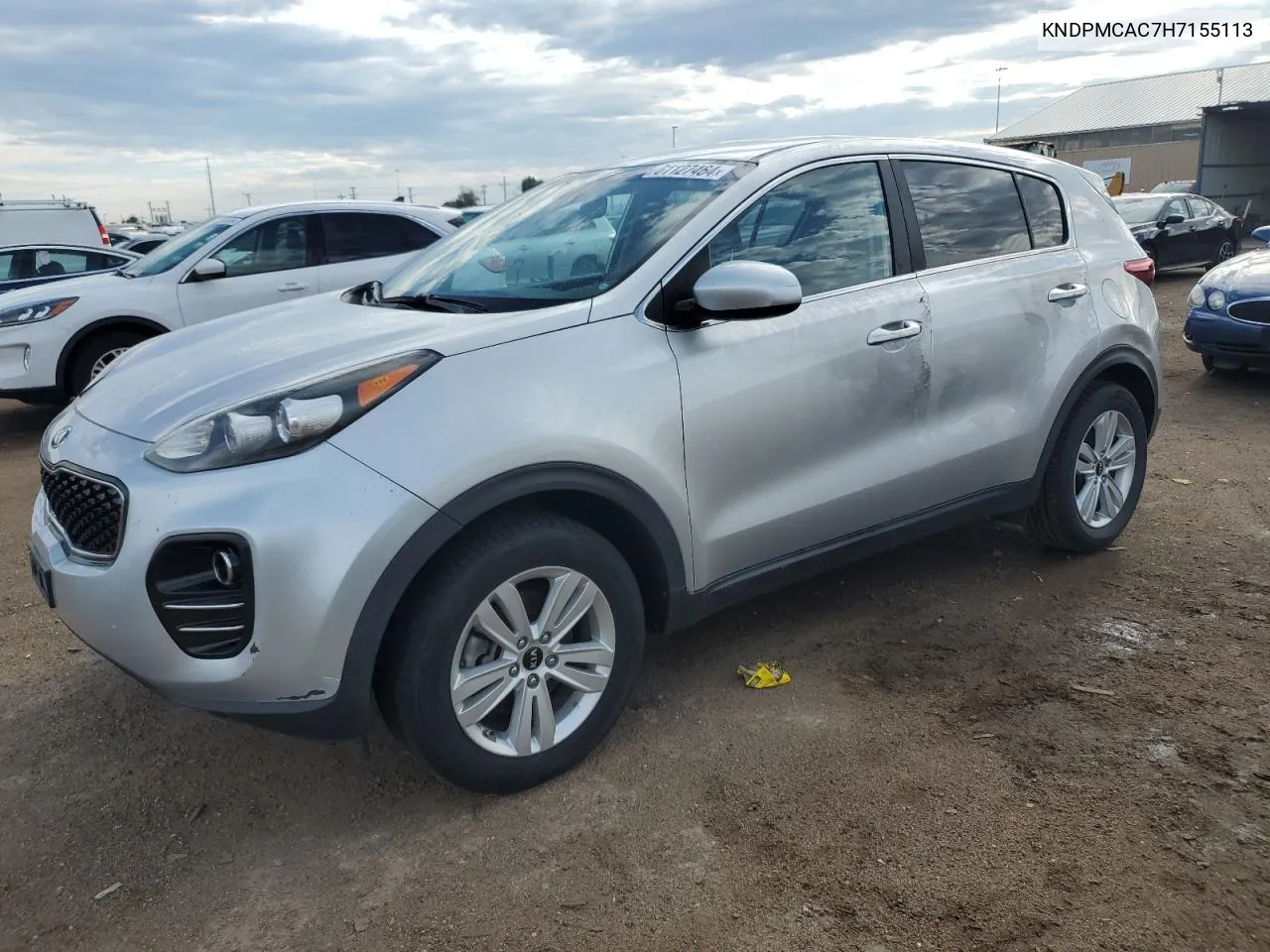 KNDPMCAC7H7155113 2017 Kia Sportage Lx