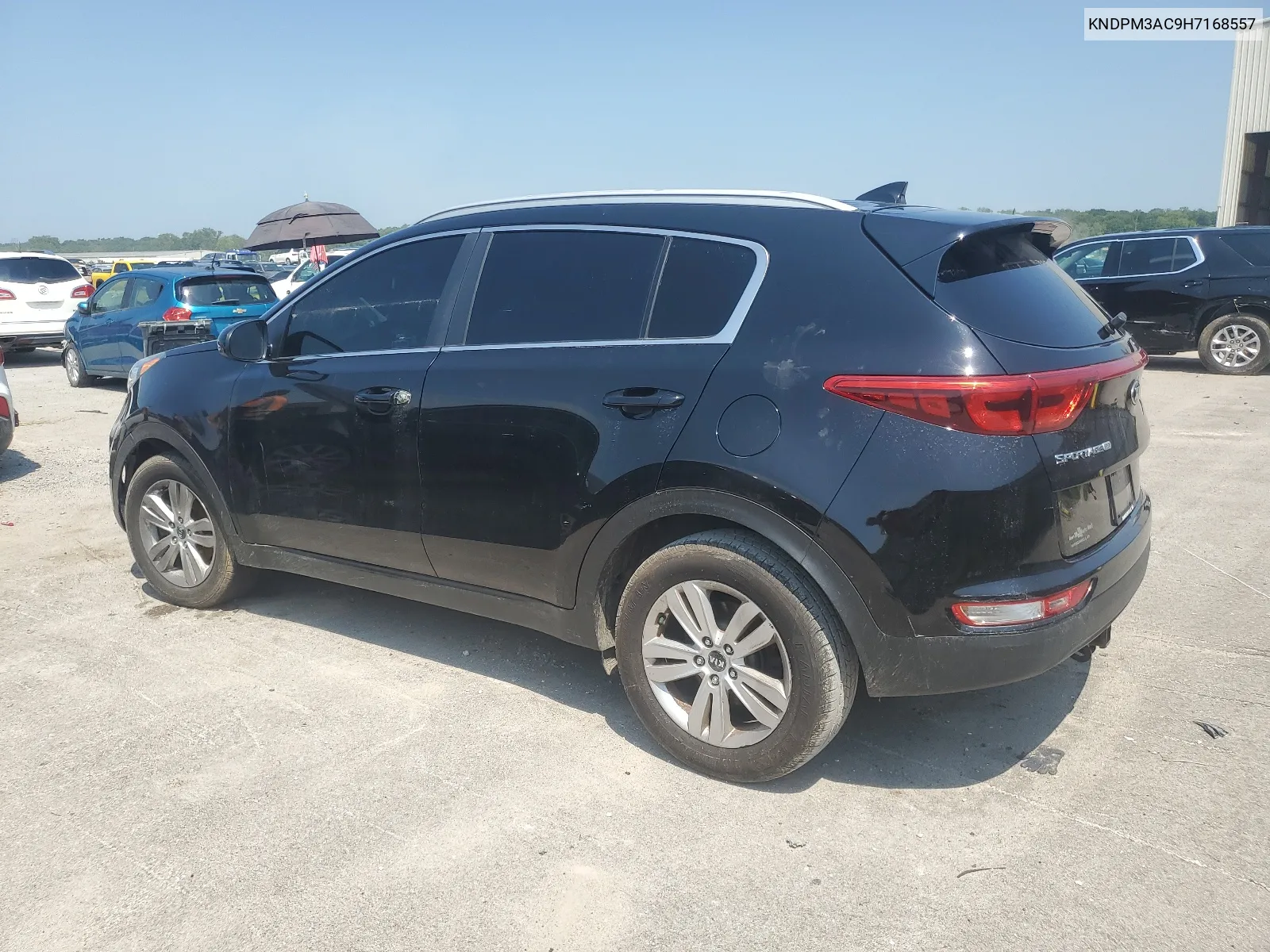 2017 Kia Sportage Lx VIN: KNDPM3AC9H7168557 Lot: 62014154