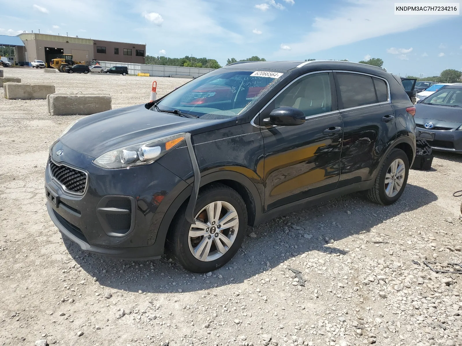 2017 Kia Sportage Lx VIN: KNDPM3AC7H7234216 Lot: 62066564