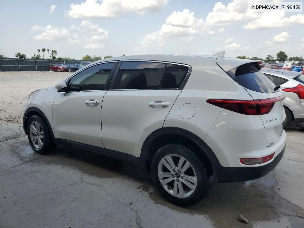 2017 Kia Sportage Lx VIN: KNDPMCACXH7199459 Lot: 62476144