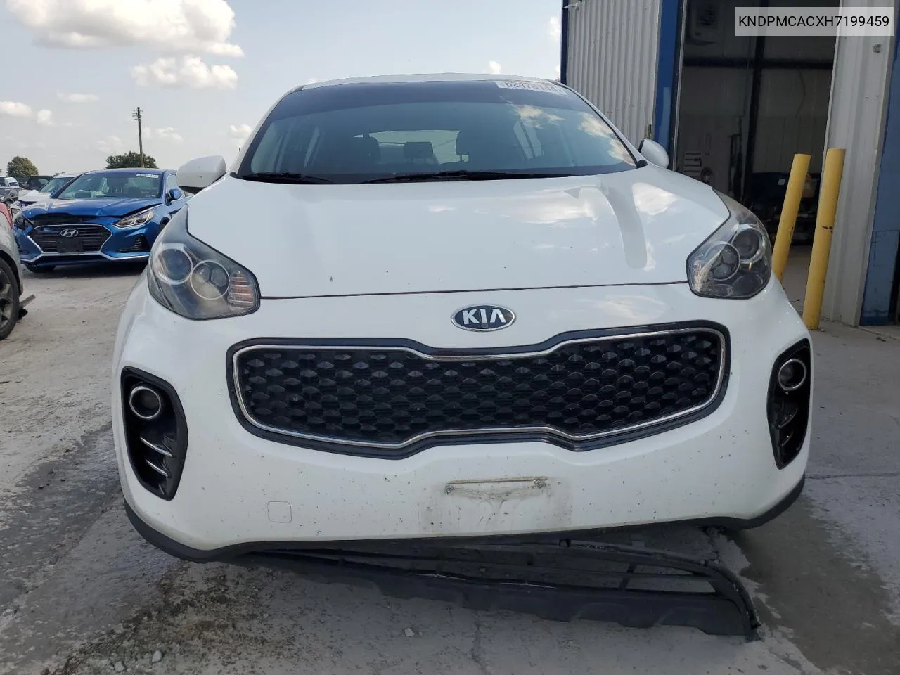 2017 Kia Sportage Lx VIN: KNDPMCACXH7199459 Lot: 62476144