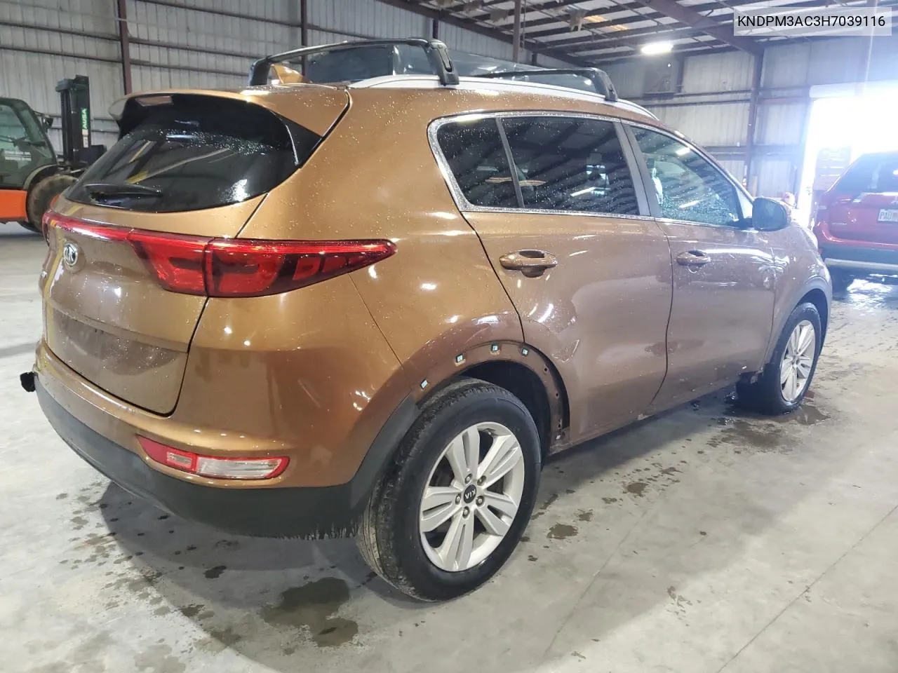 2017 Kia Sportage Lx VIN: KNDPM3AC3H7039116 Lot: 62726274