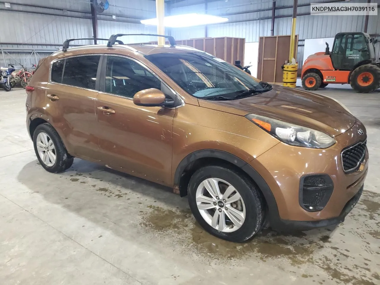 2017 Kia Sportage Lx VIN: KNDPM3AC3H7039116 Lot: 62726274