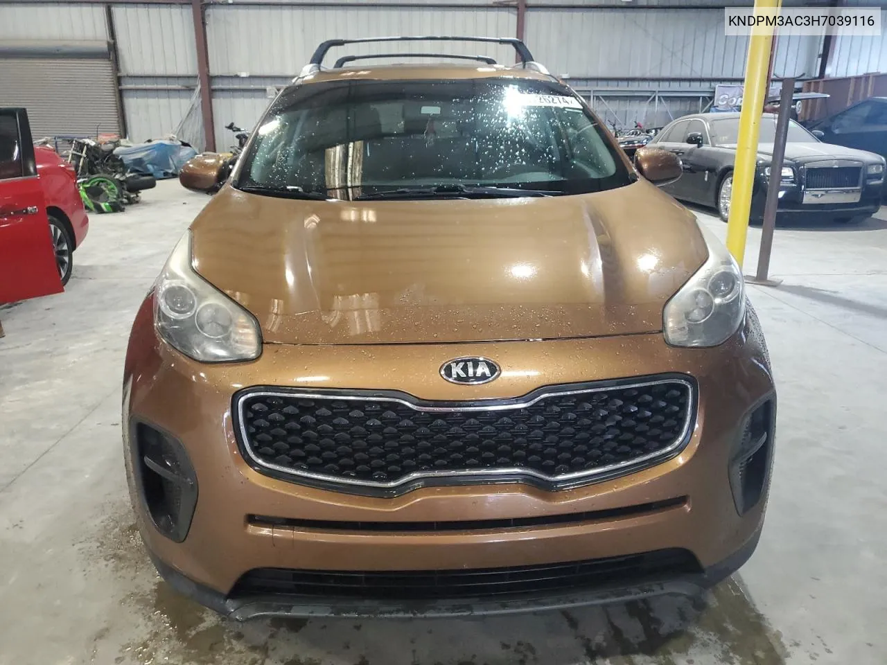 2017 Kia Sportage Lx VIN: KNDPM3AC3H7039116 Lot: 62726274