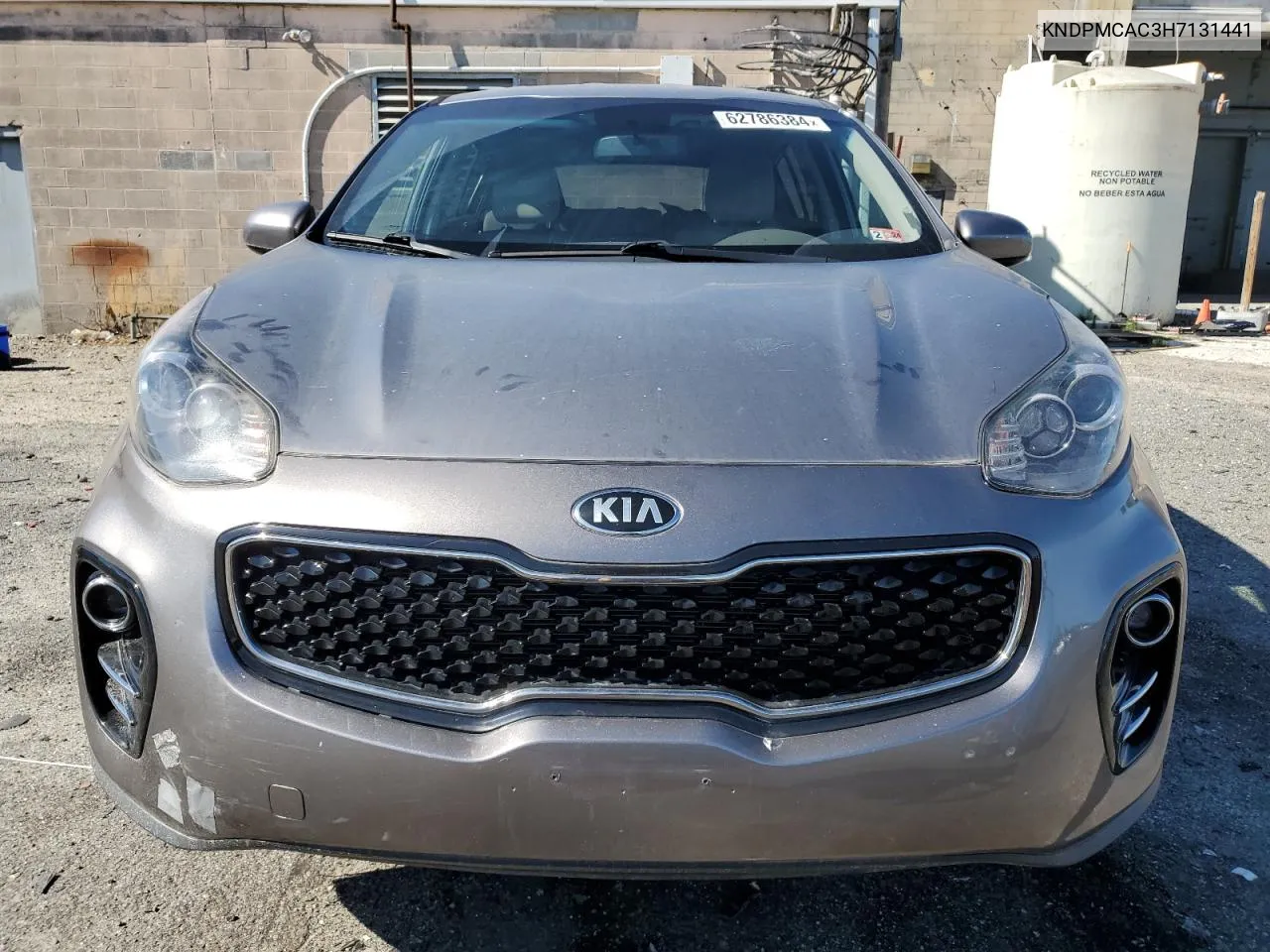 2017 Kia Sportage Lx VIN: KNDPMCAC3H7131441 Lot: 62786384