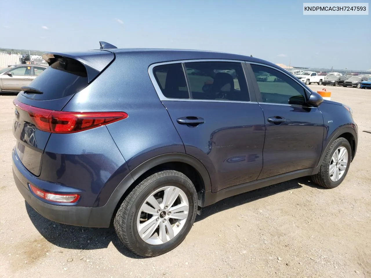 KNDPMCAC3H7247593 2017 Kia Sportage Lx