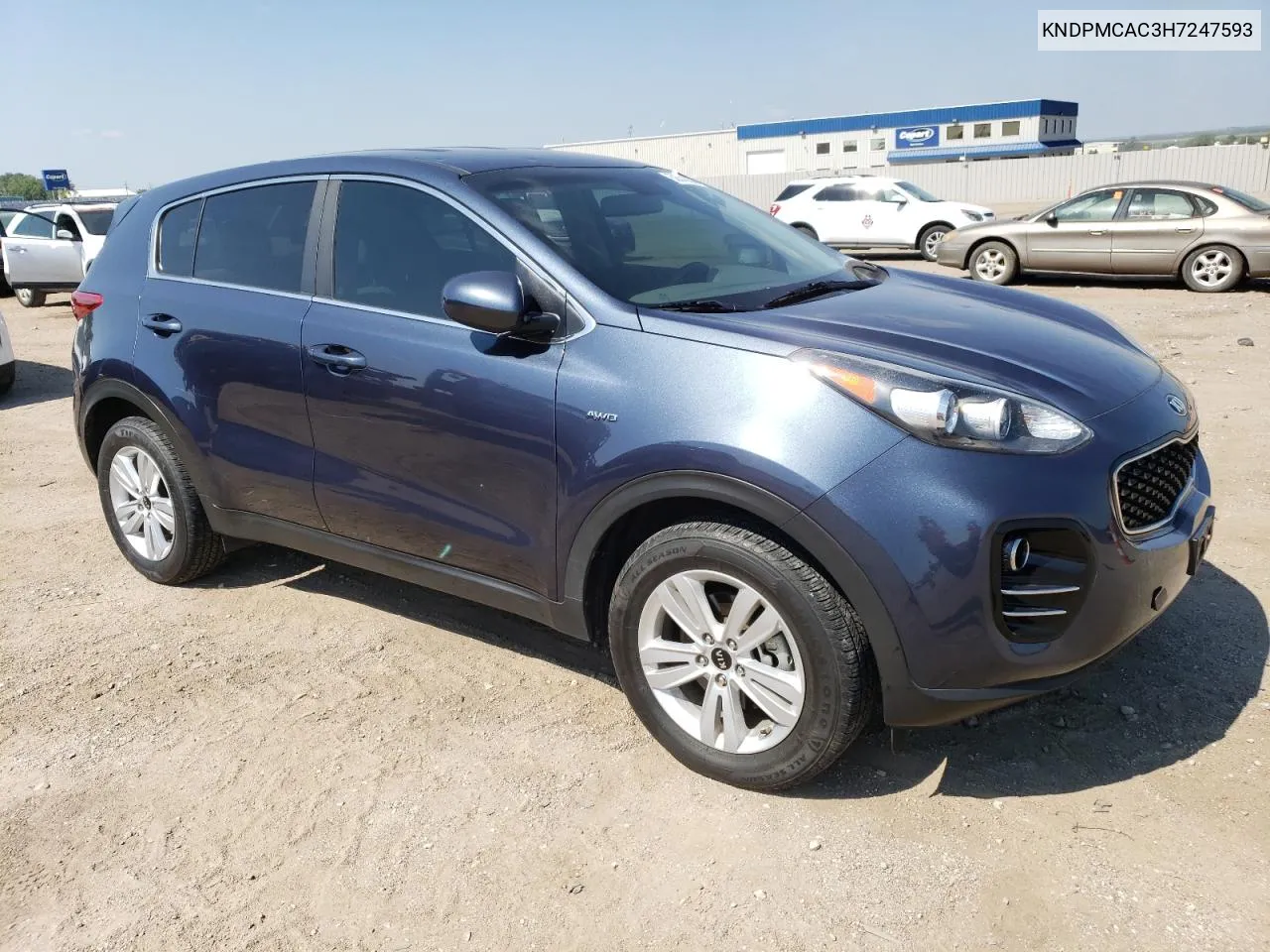 KNDPMCAC3H7247593 2017 Kia Sportage Lx