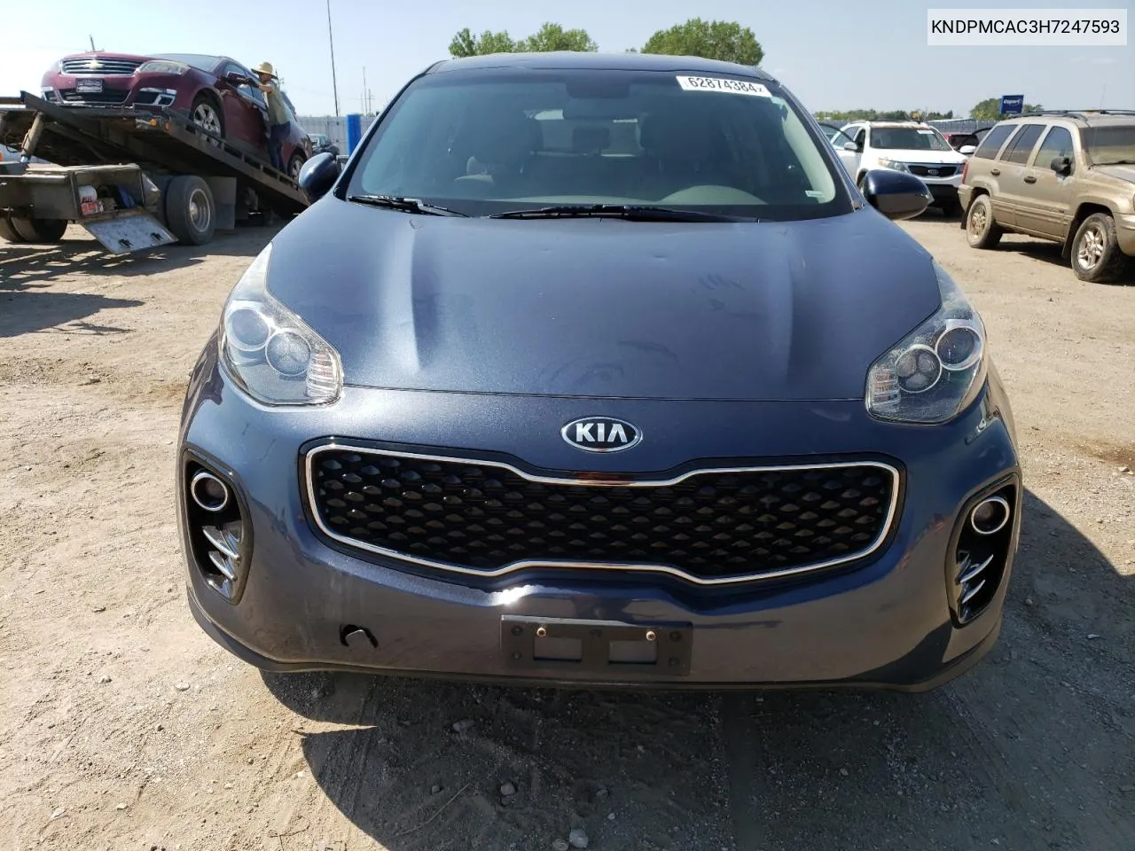 KNDPMCAC3H7247593 2017 Kia Sportage Lx