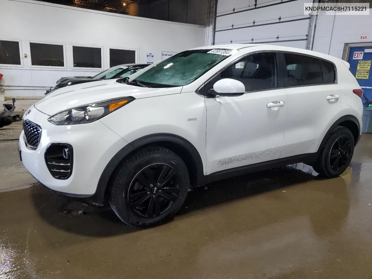 KNDPMCAC8H7115221 2017 Kia Sportage Lx