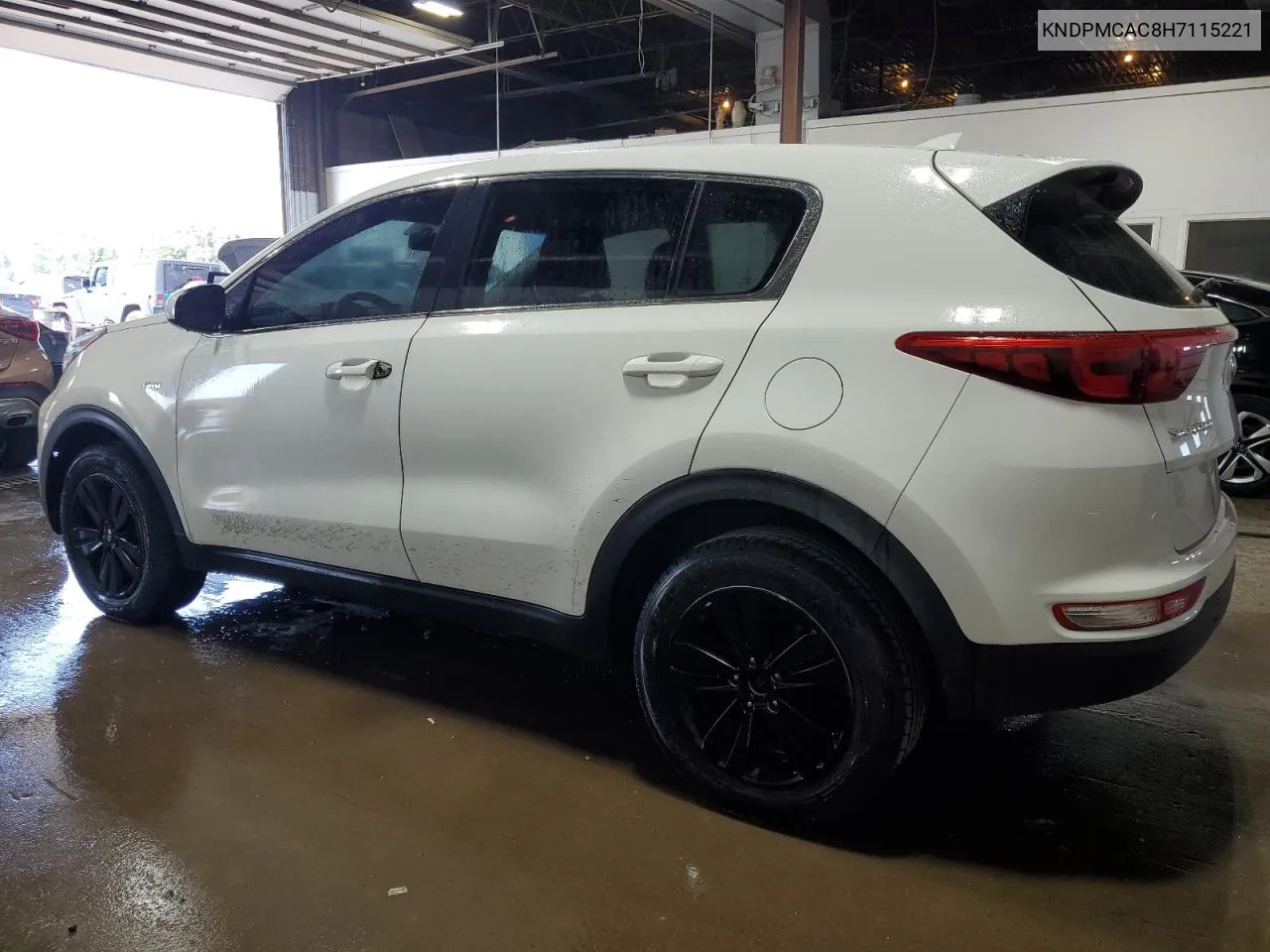 2017 Kia Sportage Lx VIN: KNDPMCAC8H7115221 Lot: 62881384