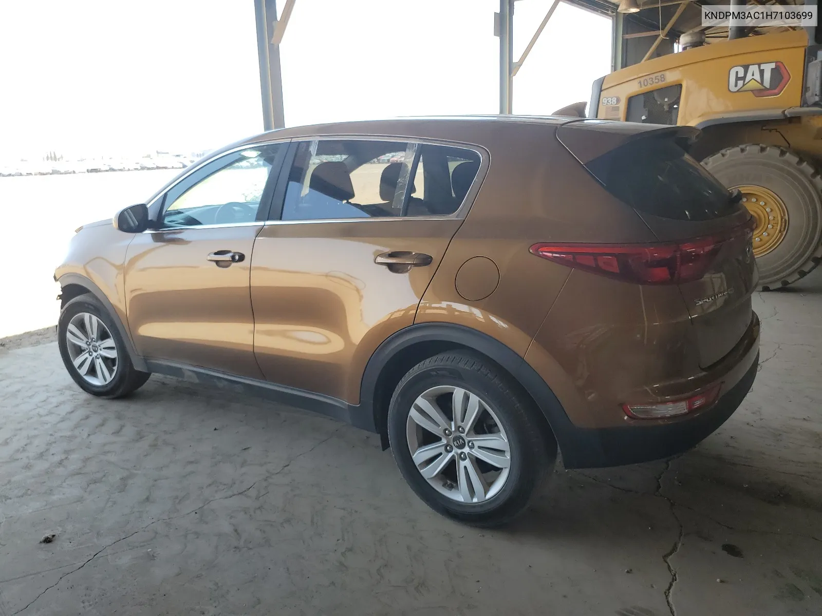 KNDPM3AC1H7103699 2017 Kia Sportage Lx