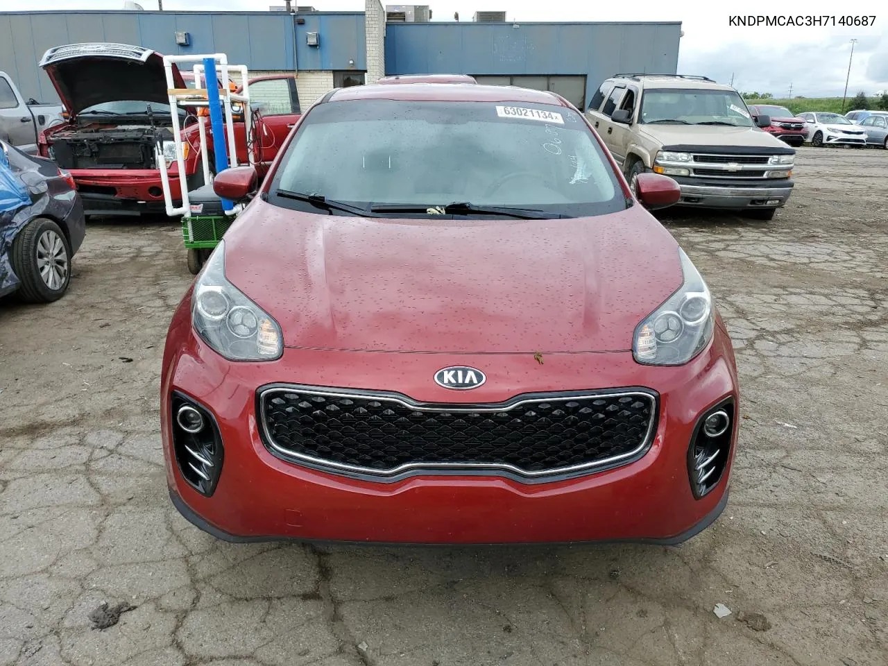 KNDPMCAC3H7140687 2017 Kia Sportage Lx