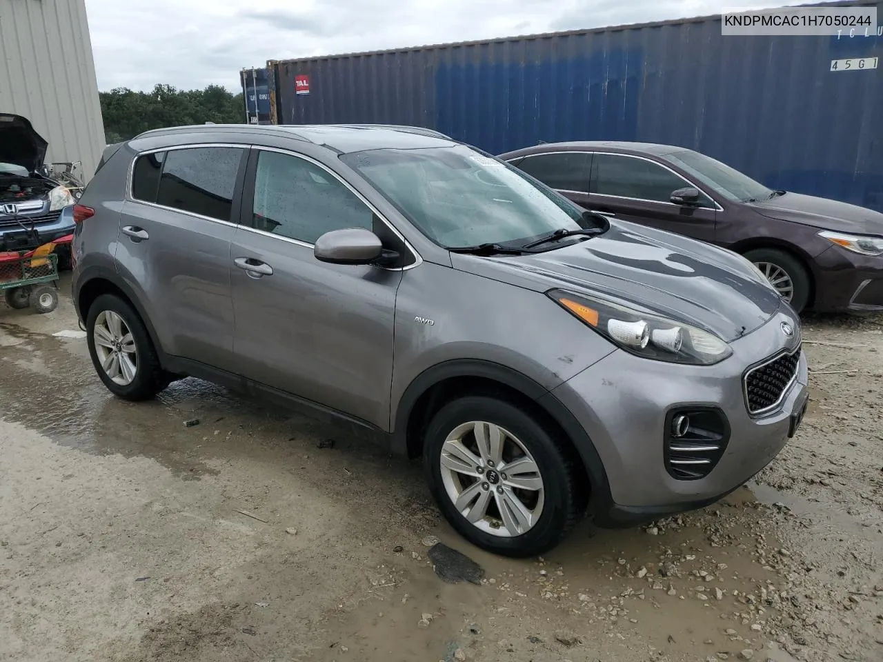 2017 Kia Sportage Lx VIN: KNDPMCAC1H7050244 Lot: 63632994