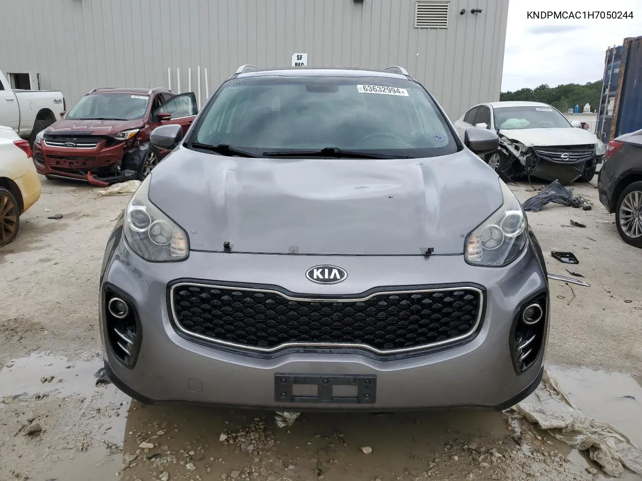 2017 Kia Sportage Lx VIN: KNDPMCAC1H7050244 Lot: 63632994