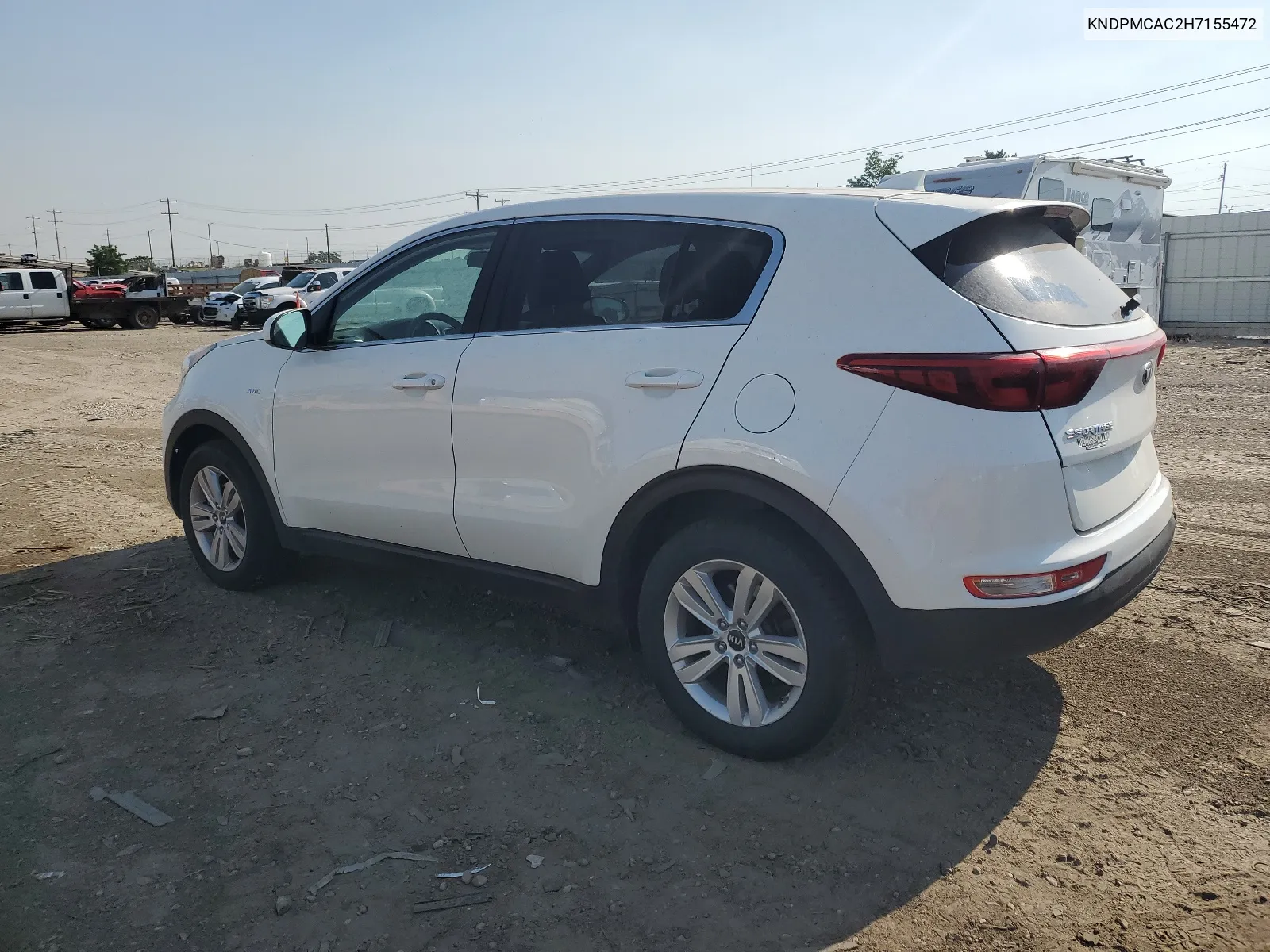 2017 Kia Sportage Lx VIN: KNDPMCAC2H7155472 Lot: 63877244