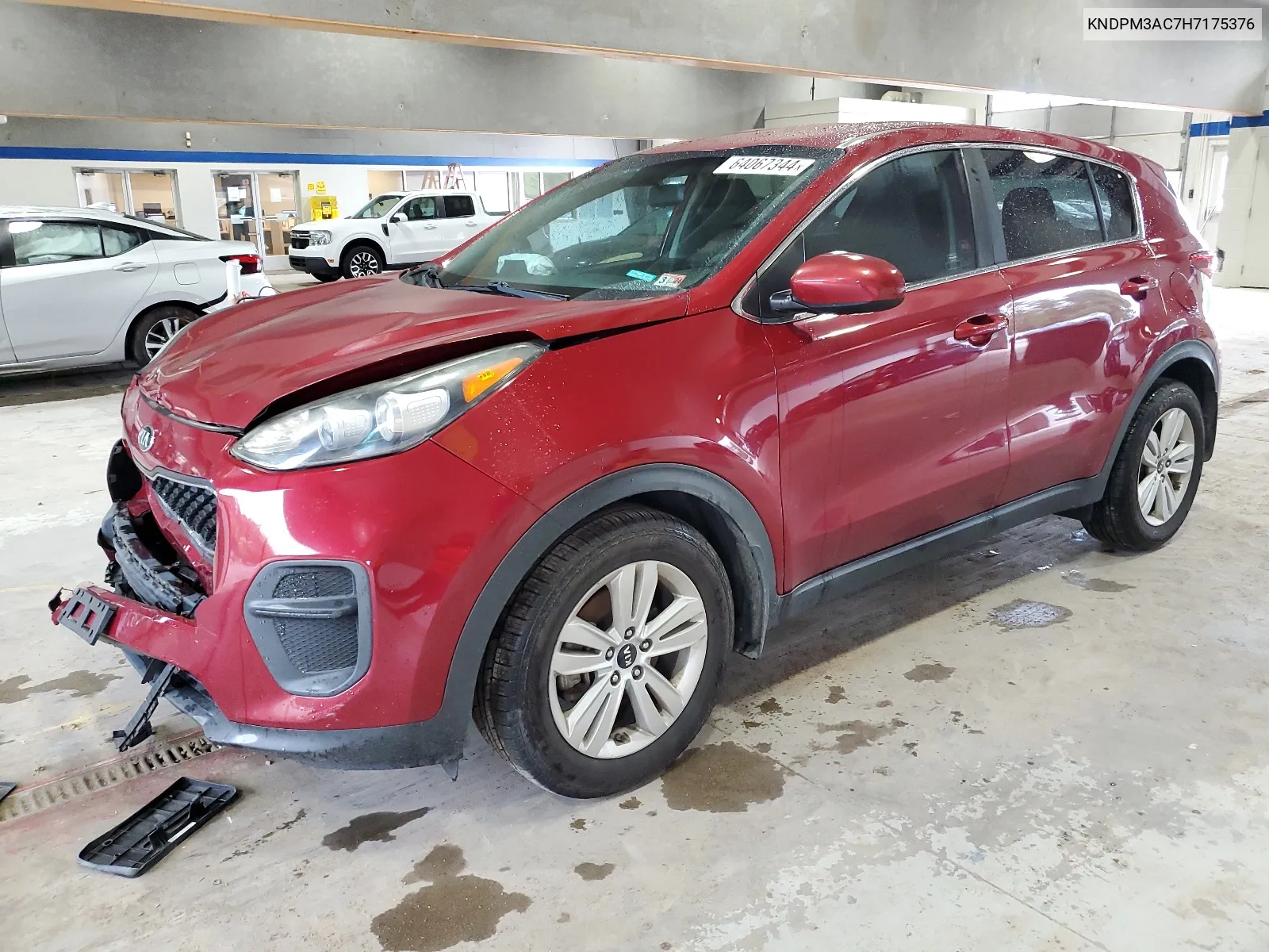 KNDPM3AC7H7175376 2017 Kia Sportage Lx